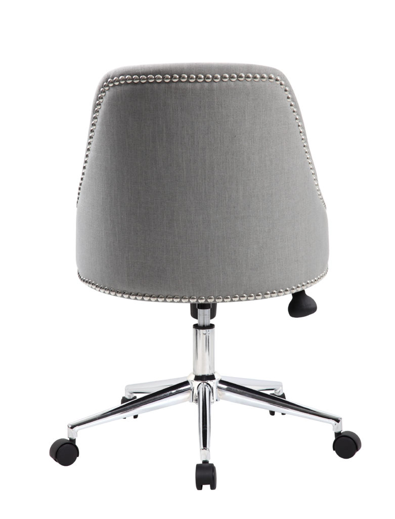 Boss Carnegie Desk Chair-Grey â BossChair