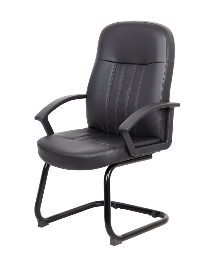 Boss Executive Leather Budget Guest Chair BossChair