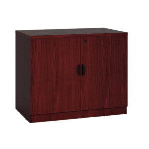 Boss Storage Cabinet-Mahogany
