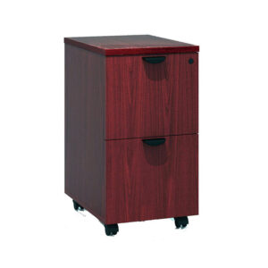 Boss Mobile Pedestal, File/File Mahogany 16*22*29.5H