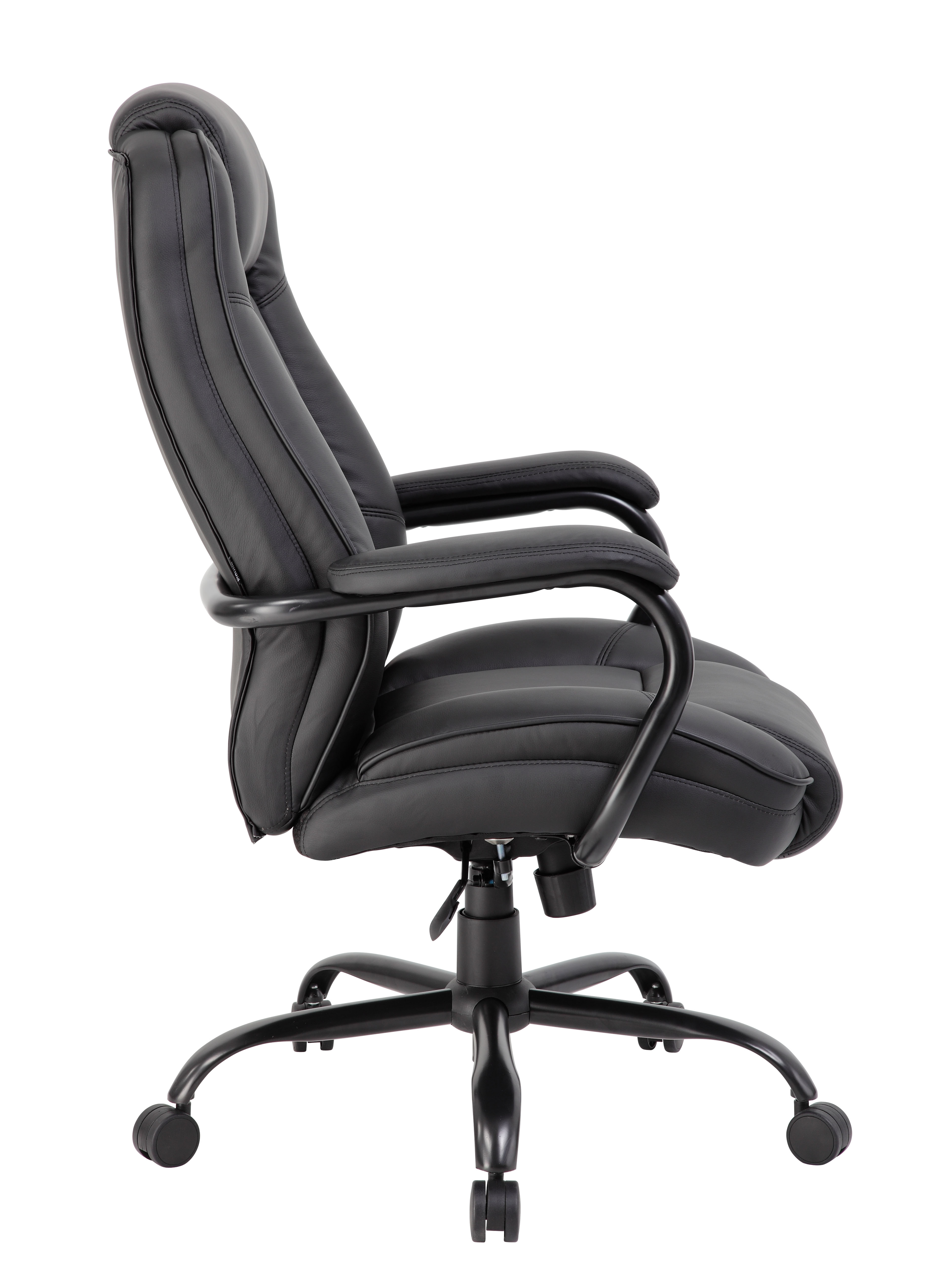 BOSS Office Products Black Mesh Heavy Duty Task Chair 400 lb
