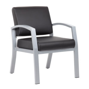 Boss Conrad Antimicrobial Guest/Reception Chair, Black