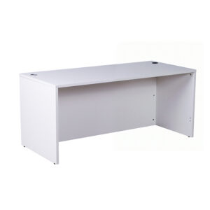 Boss Desk Shell, 66"W X 30"D, White