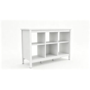 Boss 6 Cube Shelf, White