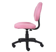 Boss Perfect Posture Deluxe Modern Microfiber Home Office Chair without ...